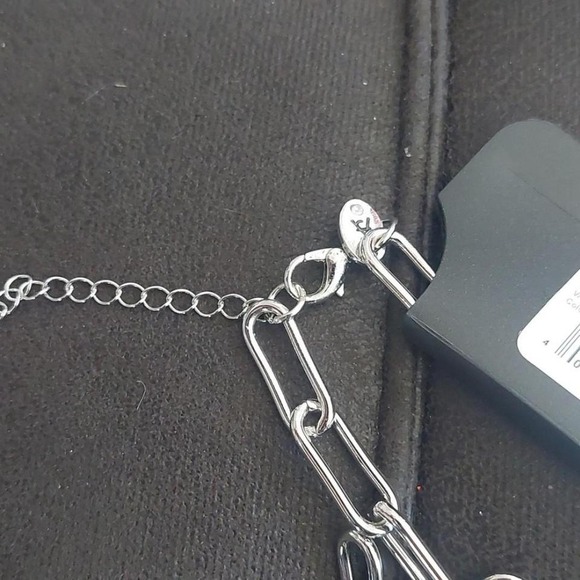 NEW Ashley Stewart Necklace silver-tone‎ - Picture 5 of 5